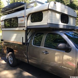 Camper on 2013 Silv 2500