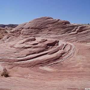 Rock formation valley of Fire