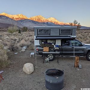 Goodale Creek CG near Independence CA