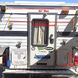 Truckin Awn Fit Measurements For 2007 FWC Keystone