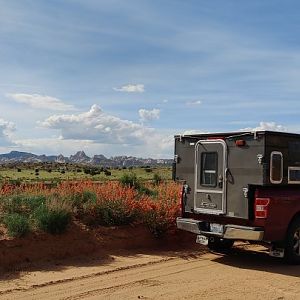 Capital Reef in the distance