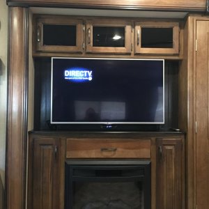 LG Sound Bar and TV