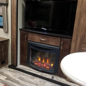 Fireplace/TV