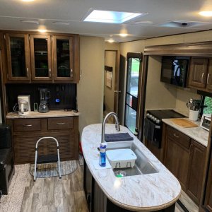 Interior view of kitchen