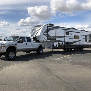 Boise, Idaho - picking up new trailer