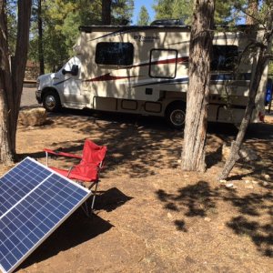 200 Watt home made portable solar