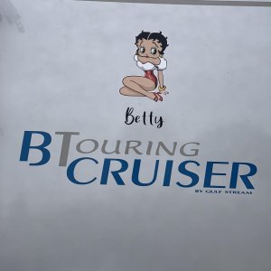 Official naming - BETTY....a play on words of BT (cruiser) and a combination of the middle names of my dear godmothers who passed away last year....I 