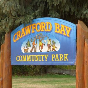 Crawford Bay is very small but has woodworkers, broom makers and loom weavers.