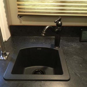 Custom Blanco Bar Sink and Custom Faucet