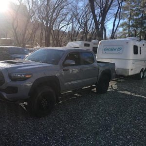 Hooked up my new rig and ready for the trip to Colorado