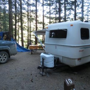 Hicks Lake in Sasquatch Provincial Park BC