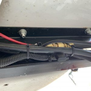 30 amp fuse for power jack on street side beneath tongue