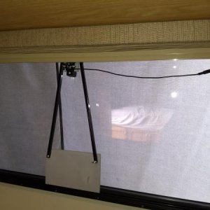 installation at trailer rear window