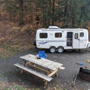 Lyman Run State Park, Oct 22, 2020. This SP is about 10 miles from Cherry Springs State Park which is rated by the International Dark-Sky Assn as havi