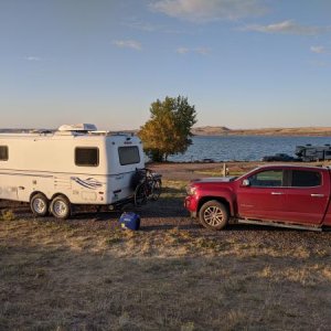 Lake De Smet Buffalo WY, Sep 20 2020