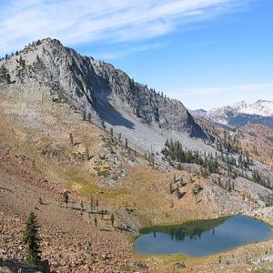 Deer Lake below Siligo Peak