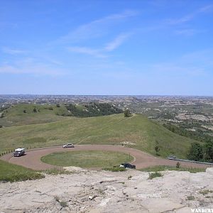 Teddy Roosevelt NP south unit overlook