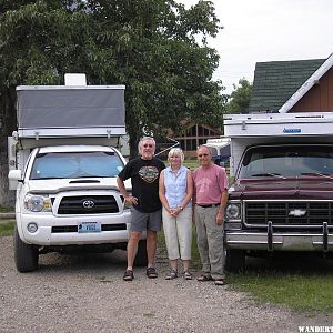 Vago, Sherri, Buzz at shared camp