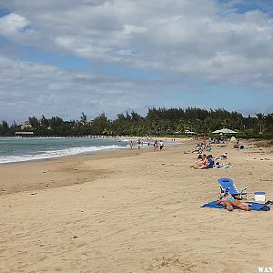 Beach at Hanalei