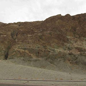 Sign 282 feet above us at Badwater