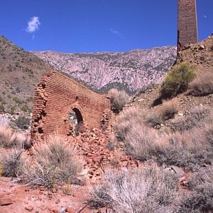 Smelter ruins at Panamint City