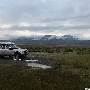 Rainy June in the Black Rock Desert