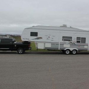 Four Winds before 6" sub frame lift. (Truck is stock height)