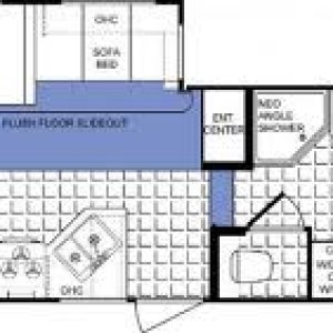 Four Winds 28BH-M5 floor plan