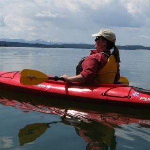 Laura Kayaking