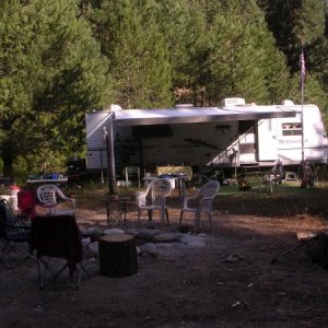 Another camp on the Bosie river later last summer