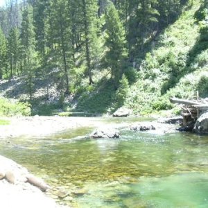 Middle fork of the Bosie River