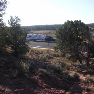 Road side rest in Utah