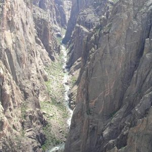 Exclamation Point Black Canyon NP Colorado