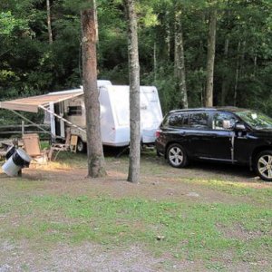 Broken Wheel Campground, West Virginia July '10