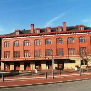 Western Maryland Railway Train Station 1913