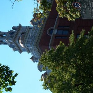 Sevier Courthouse in Sevier county. Sevier county was created in 1794 and named after John Sevier. The first courthouse was built in 1796. This courth