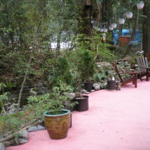 entry walkway into rv lot