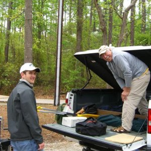 Colin (friend) and Ken (my hubby)