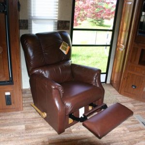 Leather La-Z-Boy Recliner/Rocker