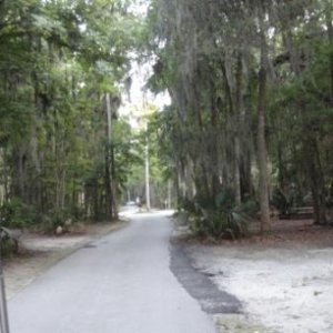 Road by Campsites