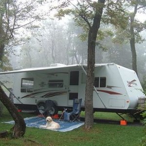 Foggy Morning at Loft Mtn.