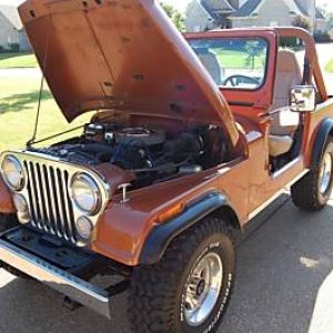 1981 CJ7 Front