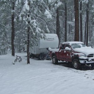 May 2008 - The snow continues.