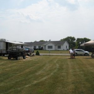 Driveway camping :)