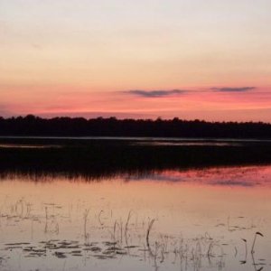 Lake Tawas sunset, Michigan