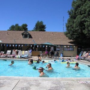 Poolside