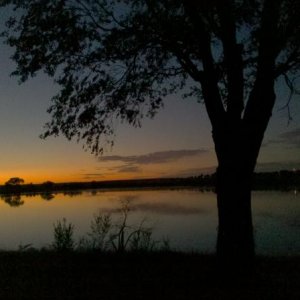 Sunrise at Lake Hasty in Colorado