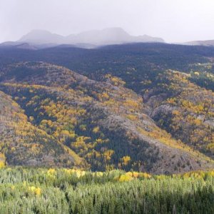 Near Molas Pass US550 north of Durango, Colorado 10/11