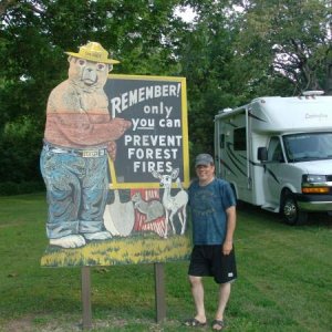 At Beaver Dam State Park, 10 miles SW of Carlinville