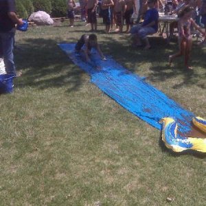 Choc slip n slide Huggybear